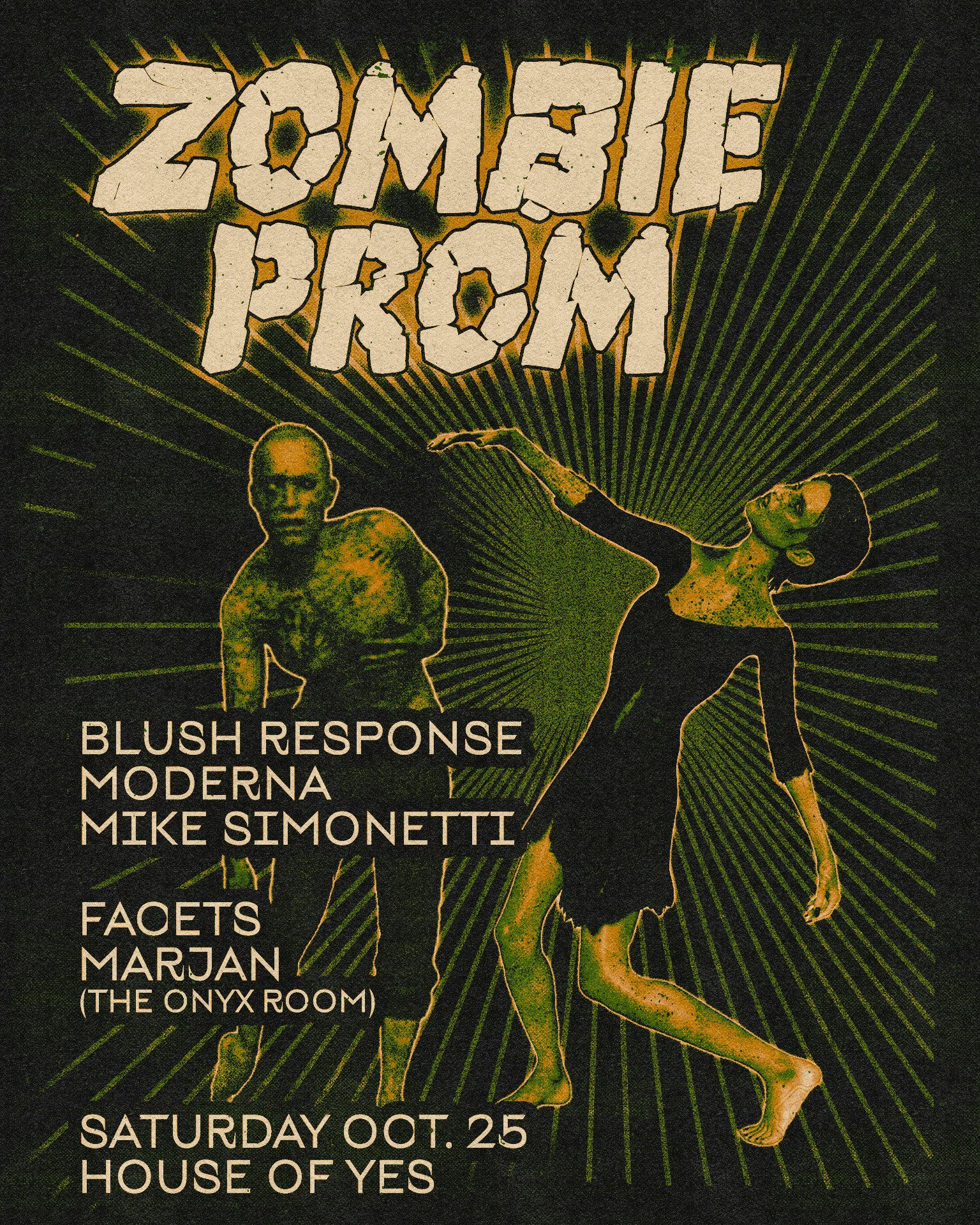 Zombie Prom: Blush Response, Moderna, Facets at House of Yes