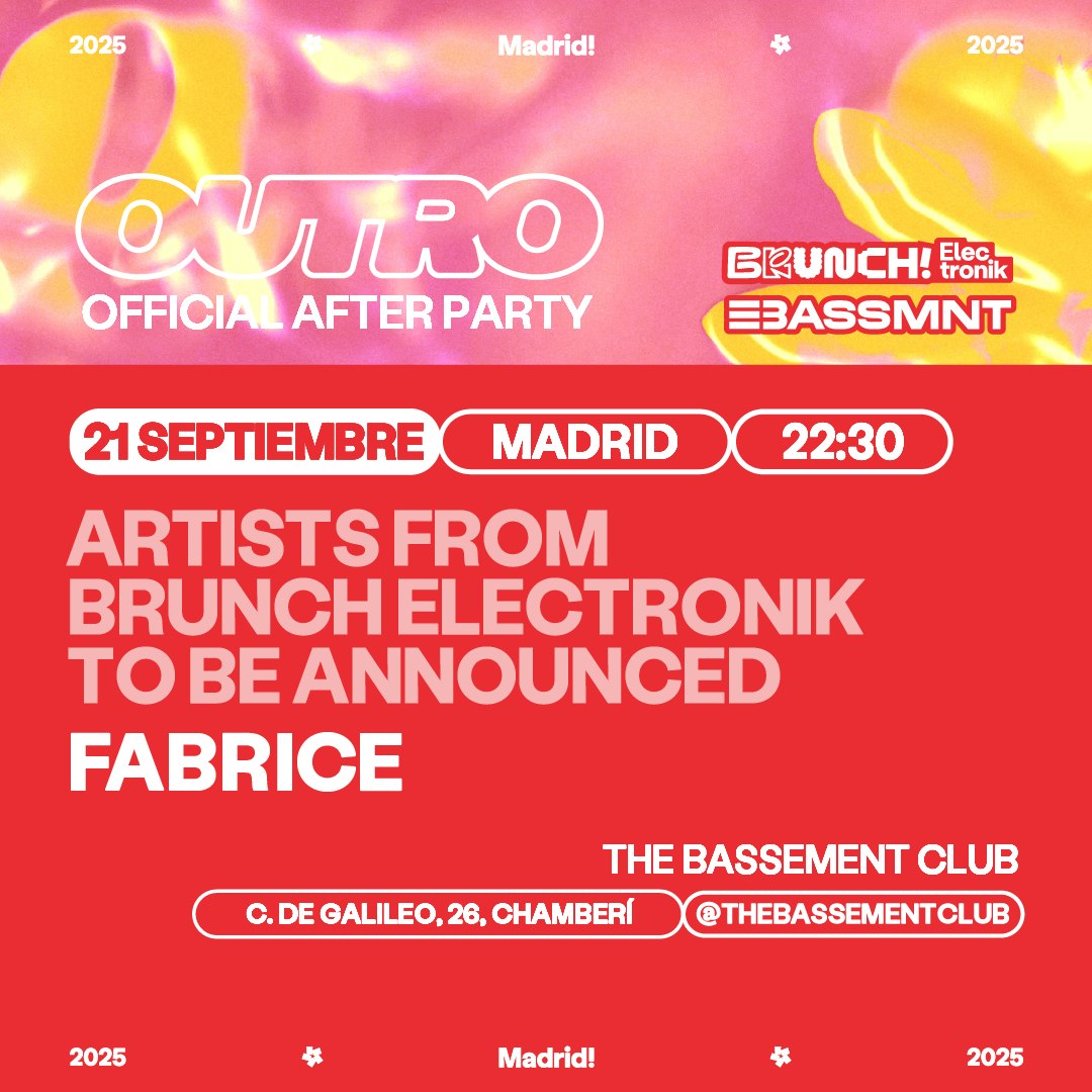 Official After Party Brunch Electronik 