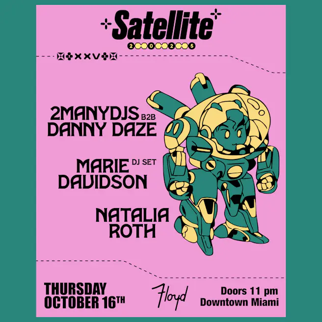 Satellite: 2manydjs b2b Danny Daze + Marie Davidson (DJ Set)