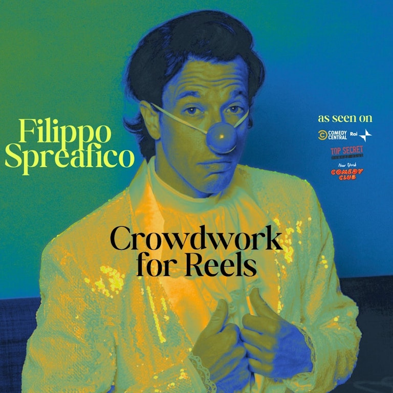 Filippo Spreafico: Crowdwork for Reels at The Bill Murray - Angel Comedy Club