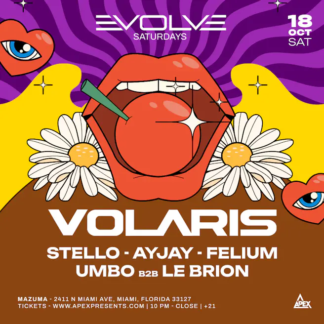 Evolve Saturdays Presents VOLARIS