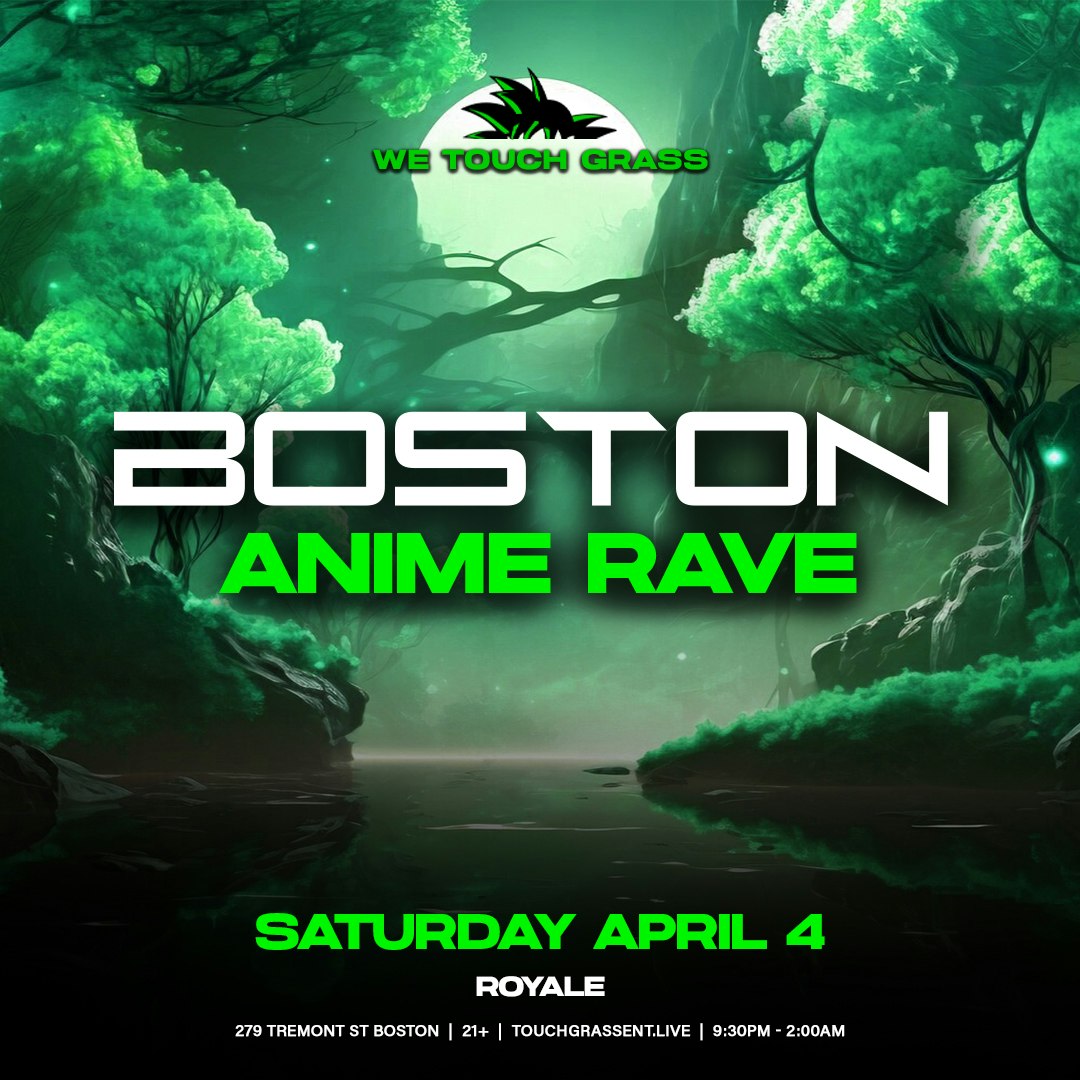 Photo of WeTouchGrass Presents: Anime Rave