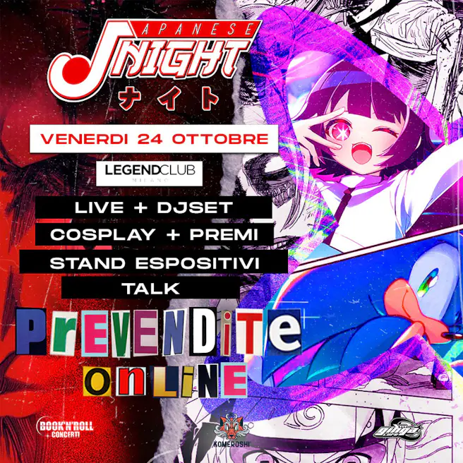 JNIGHT - YURIKO TIGER, KUUPI, ESTHER LIPOFAGO (MI)