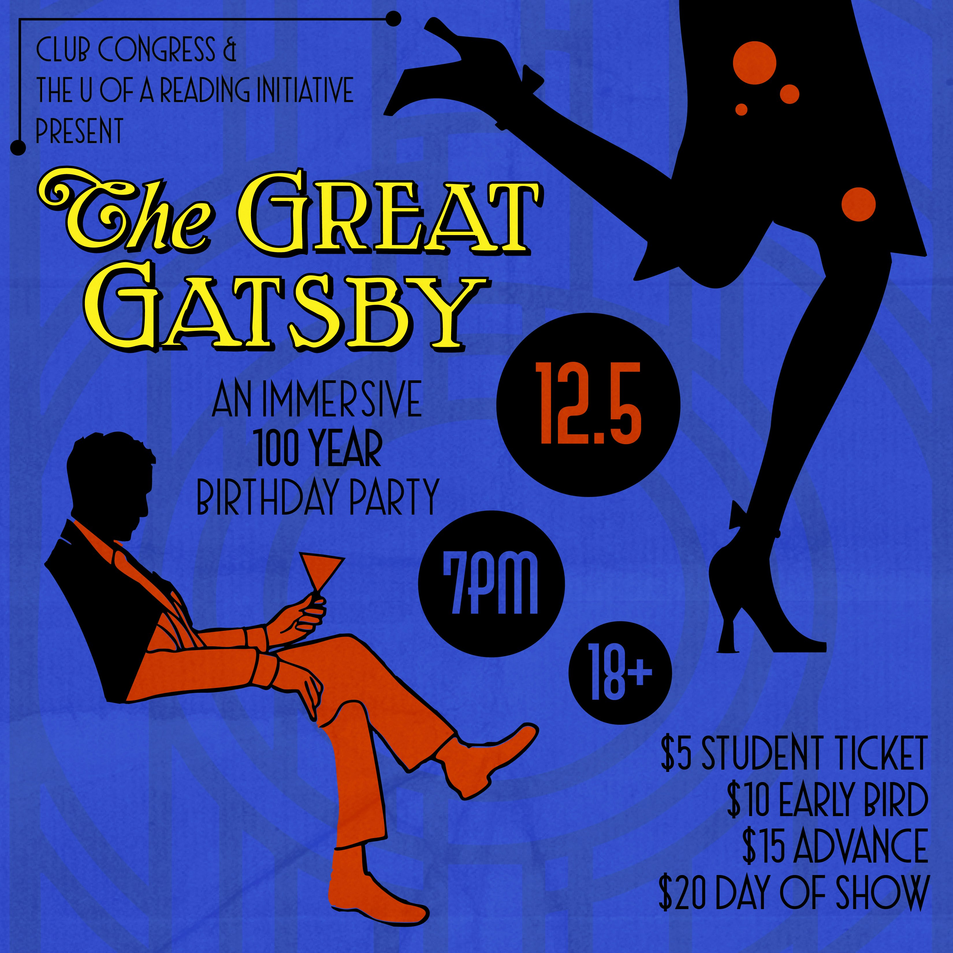 The Great Gatsby: An Immersive 100th Birthday Party!