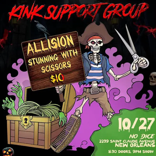 Kink Support Group with Stunning With Scissors and Allision