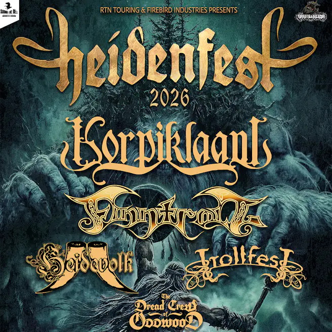 Heidenfest 2026 : Korpiklaani + Finntroll + Heidevolk