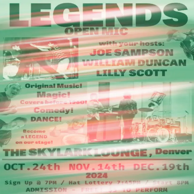 LEGENDS Open Mic - Holiday Edition!