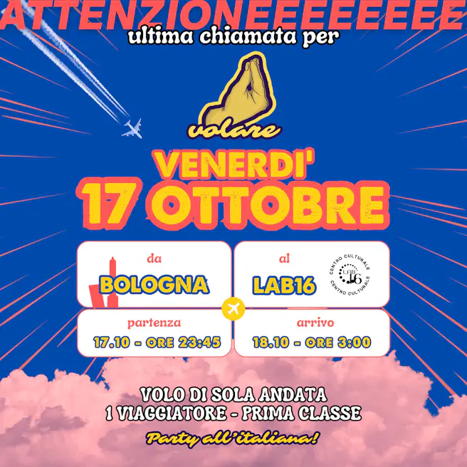 Volare a Bologna