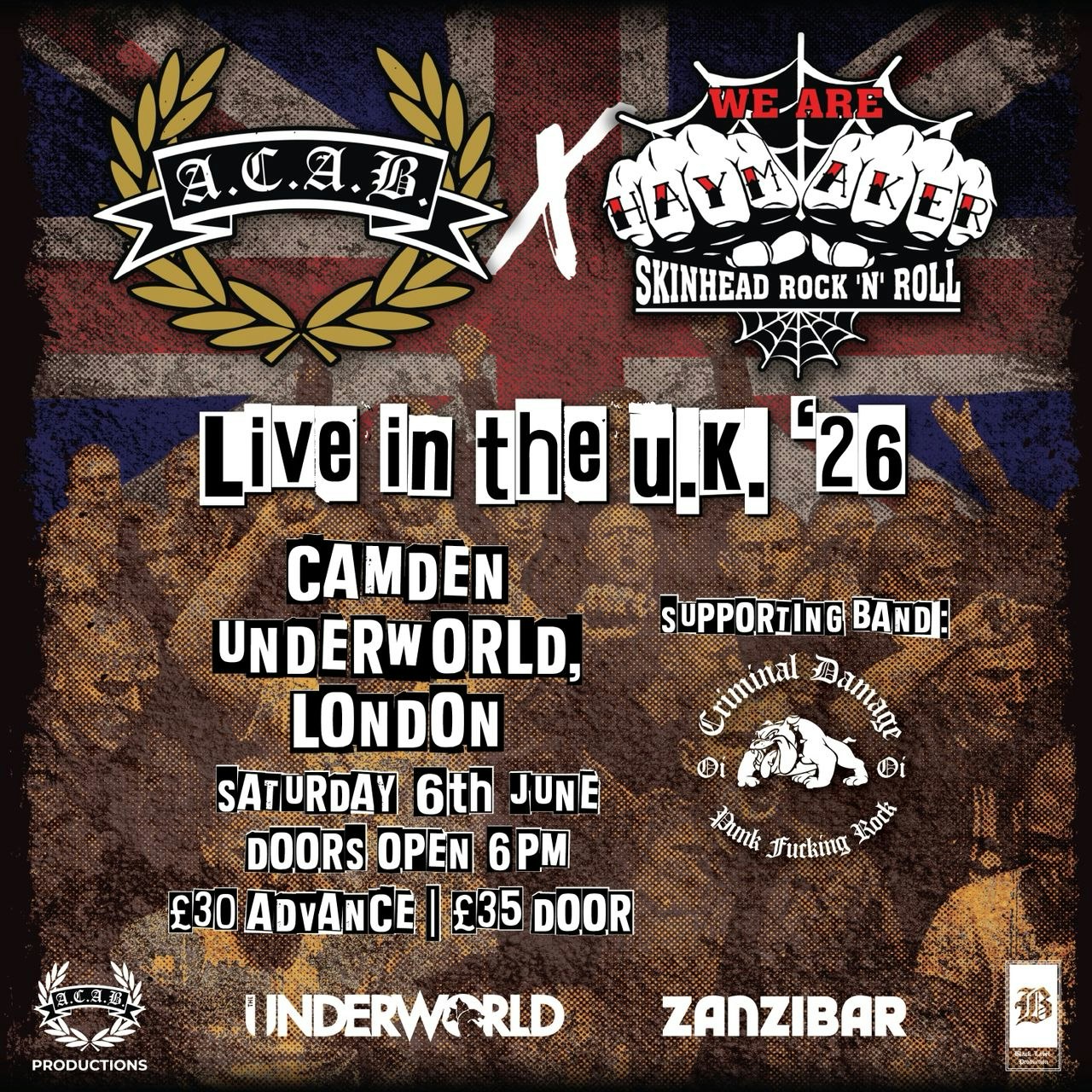 A.C.A.B. X HAYMAKER