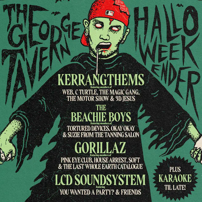 HALLOWEEKENDER: Kerrangthems / The Beachie Boys / Gorillaz / LCD Soundsys...