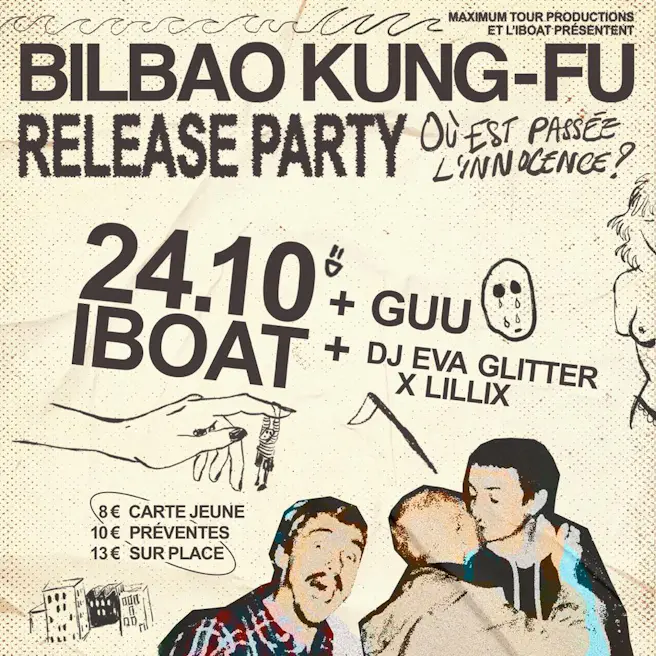 Concert ➔ Bilbao Kung Fu - Release Party + GUU