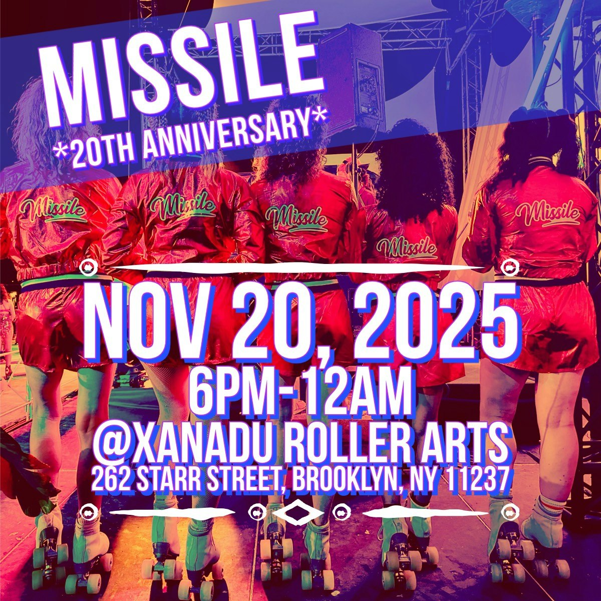 Missile 20th Anniversary Celebration (skate) Tickets | From