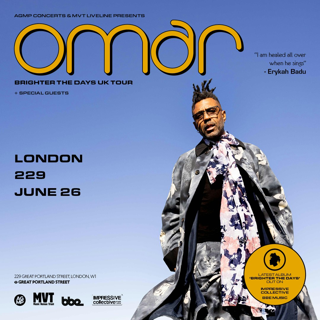 Omar ‘Brighter The Days’ UK