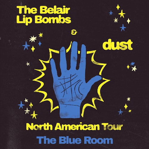 The Belair Lip Bombs & dust at Blue Room at Third Man Records in Nashville, TN