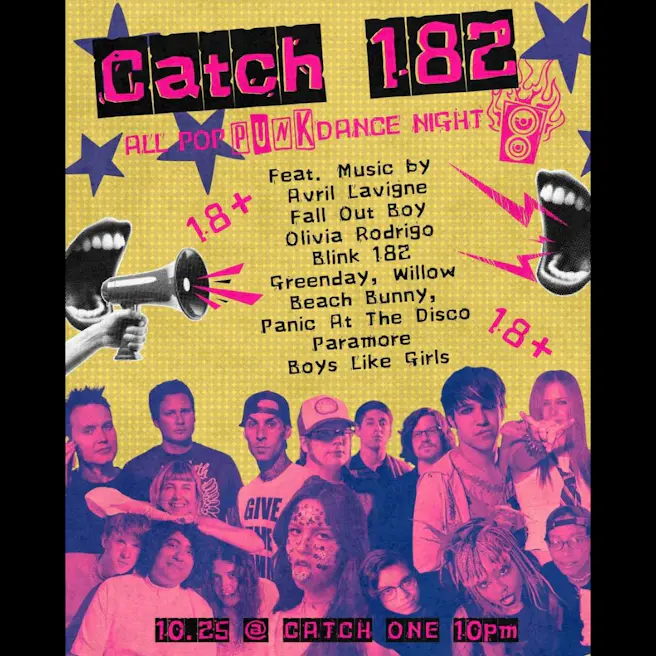 Catch 182: Pop Punk Dance Night