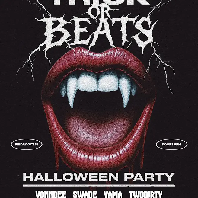 Trick or Beats - Halloween at The Flamingo House