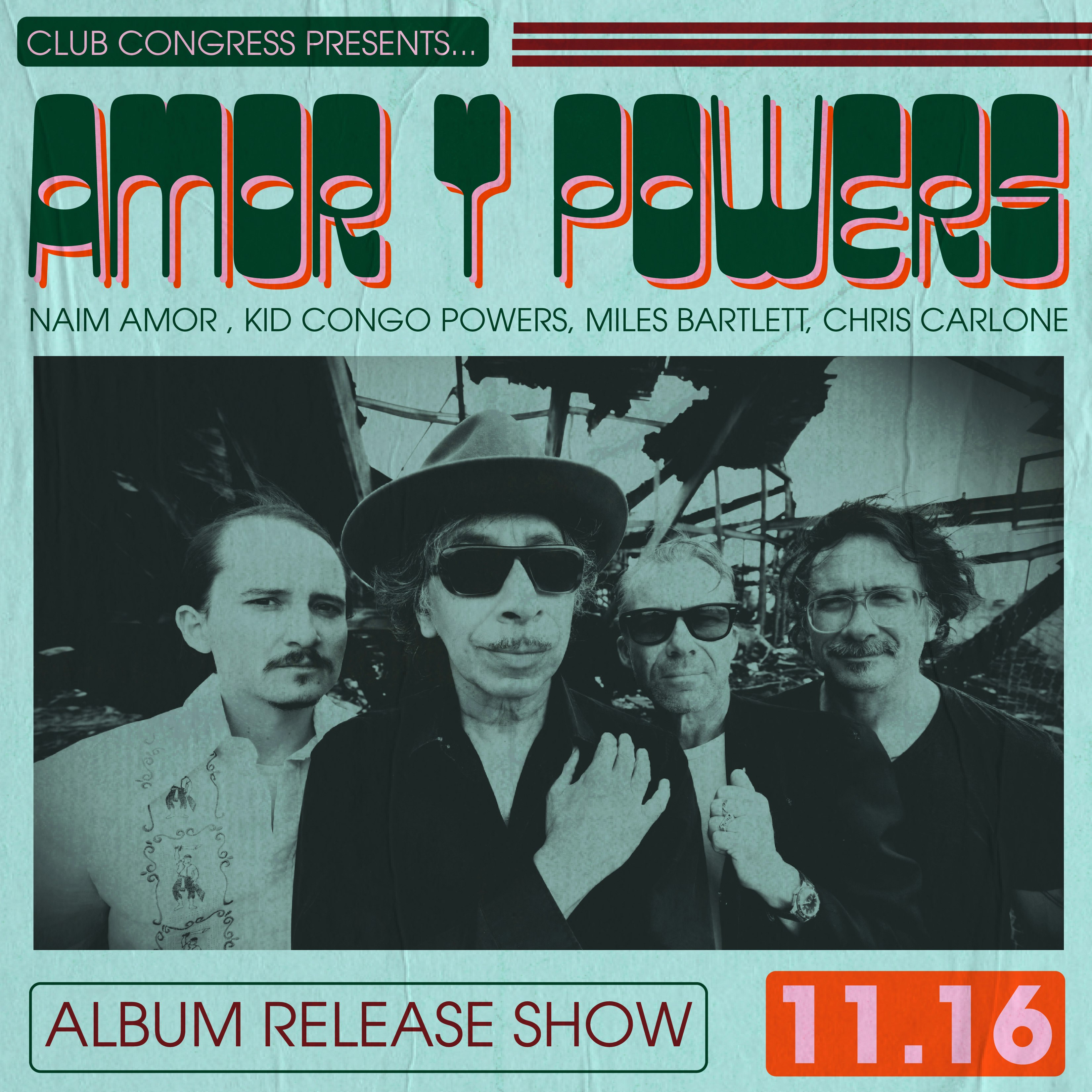 Amor Y Powers Album Release