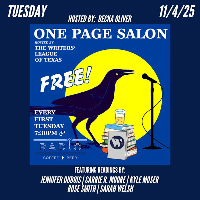 One Page Salon hosted by Writers League of Texas