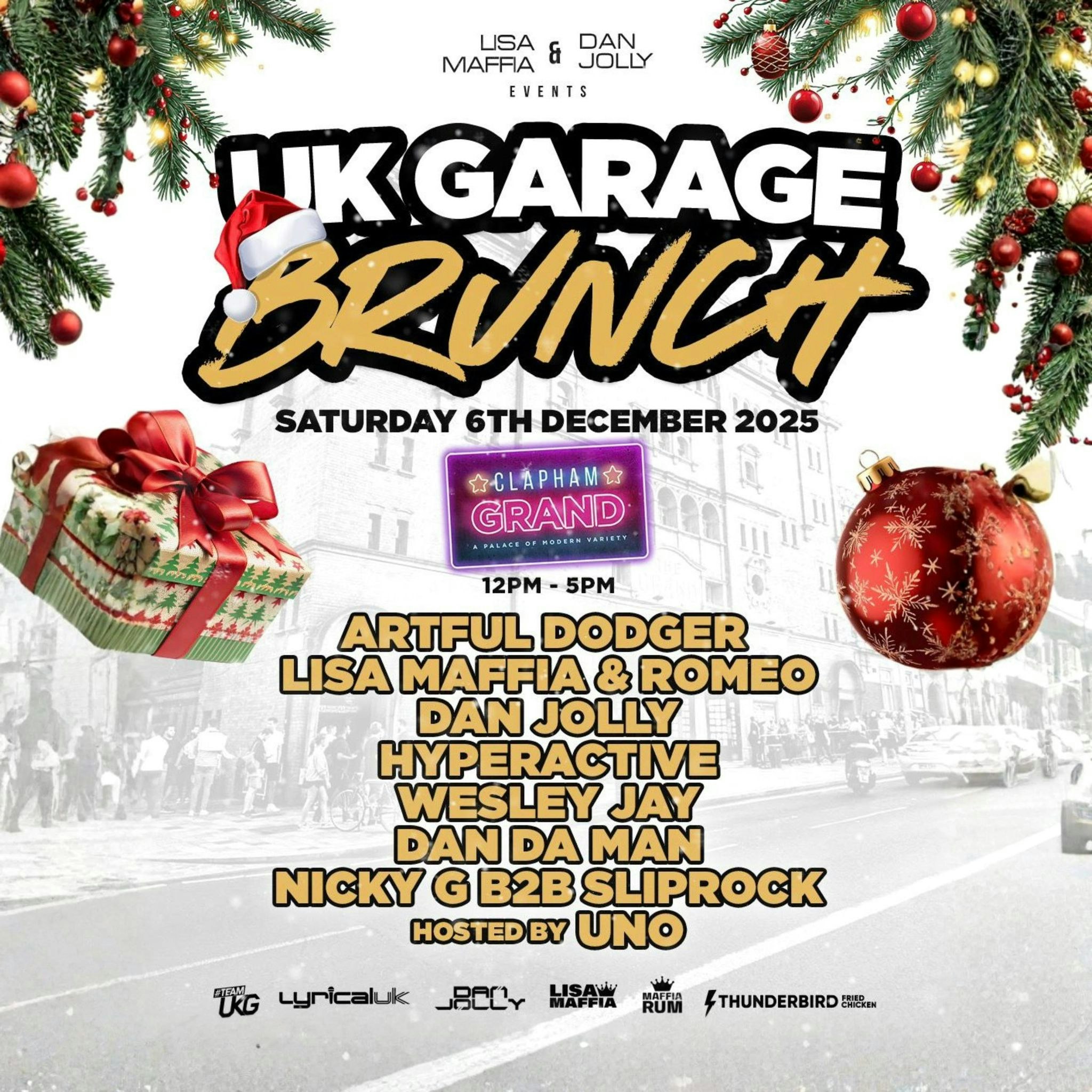 UK Garage Brunch with Lisa Maffia & Crew