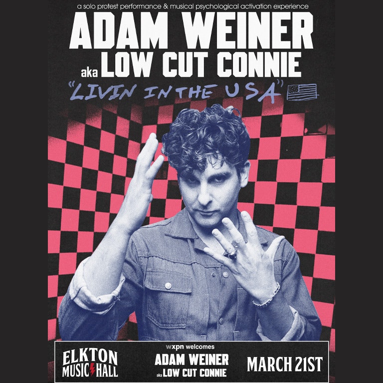 Photo of WXPN Welcomes Adam Weiner aka LOW CUT CONNIE Solo