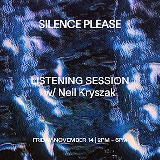 Image for Listening Session w/ Neil Kryszak