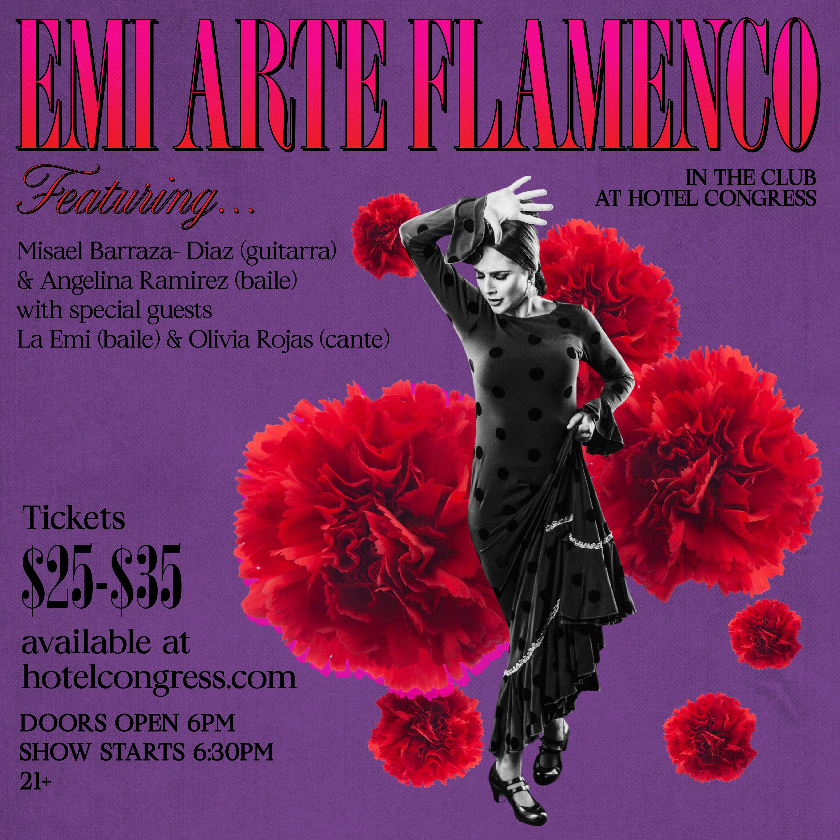 AR Flamenco Presents: Emi Arte Flamenco in the Club!