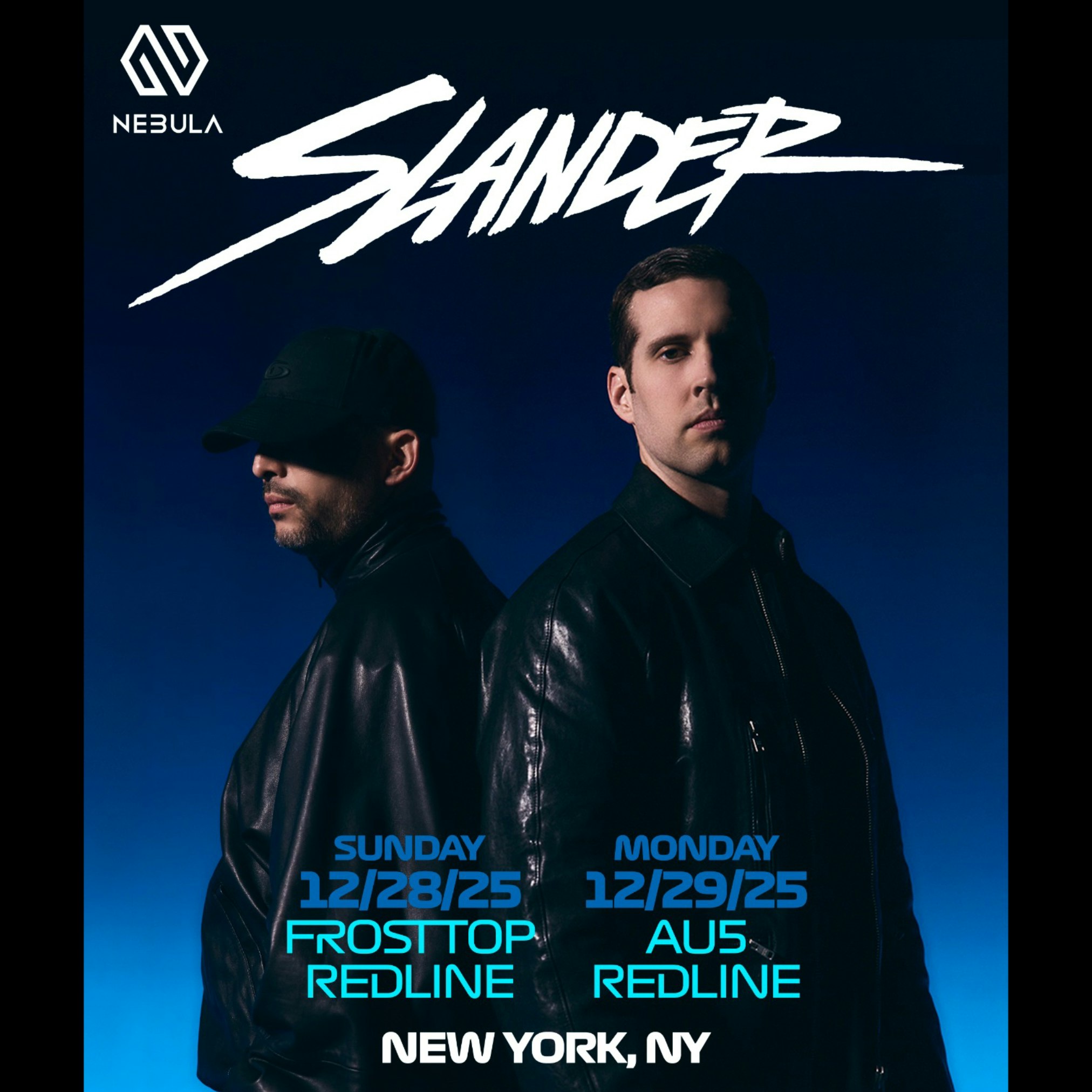 Slander Tickets $90 64 29 Dec Nebula New York DICE