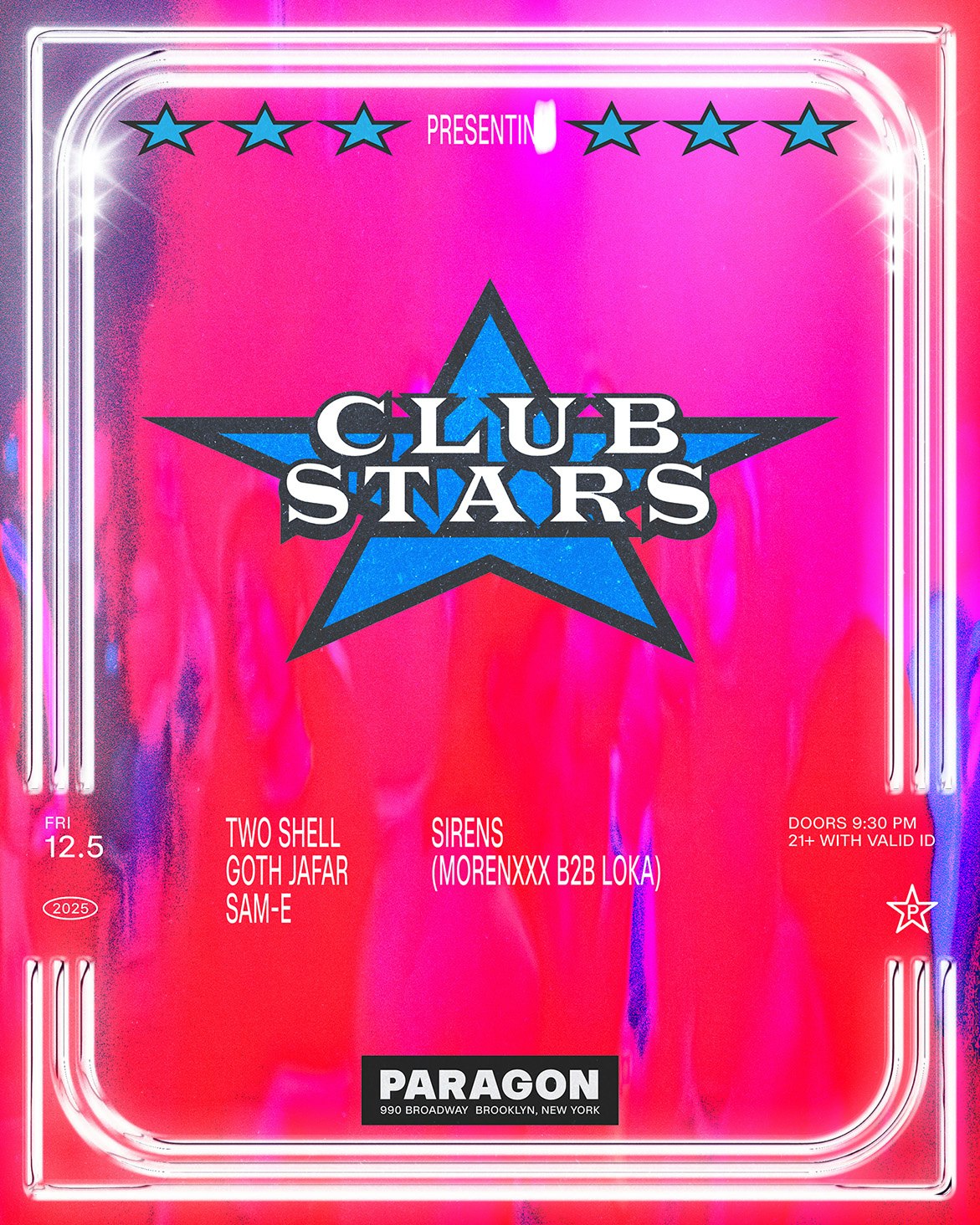 Club Stars: Two Shell, Goth Jafar, SAM-E + SIRENS Tickets | $37.39