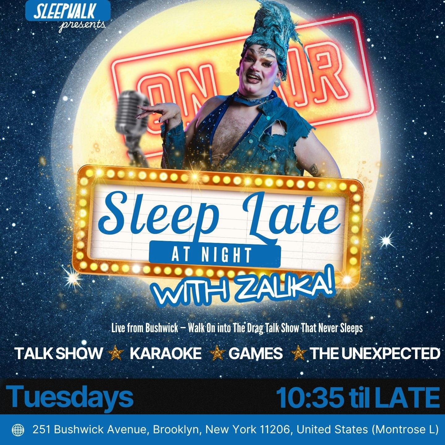 Photo of Sleep Late At Night w/ Zalika!