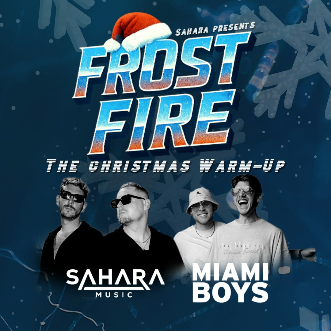 FROSTFIRE - The Christmas Warm-Up Tickets | €15 | Dec 19