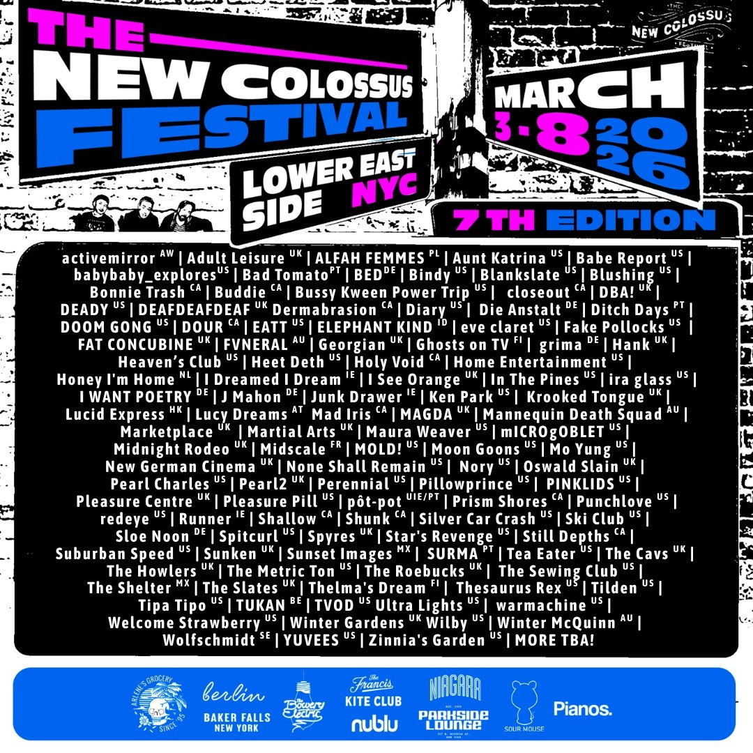 Photo of The New Colossus Festival 2026 - Badges