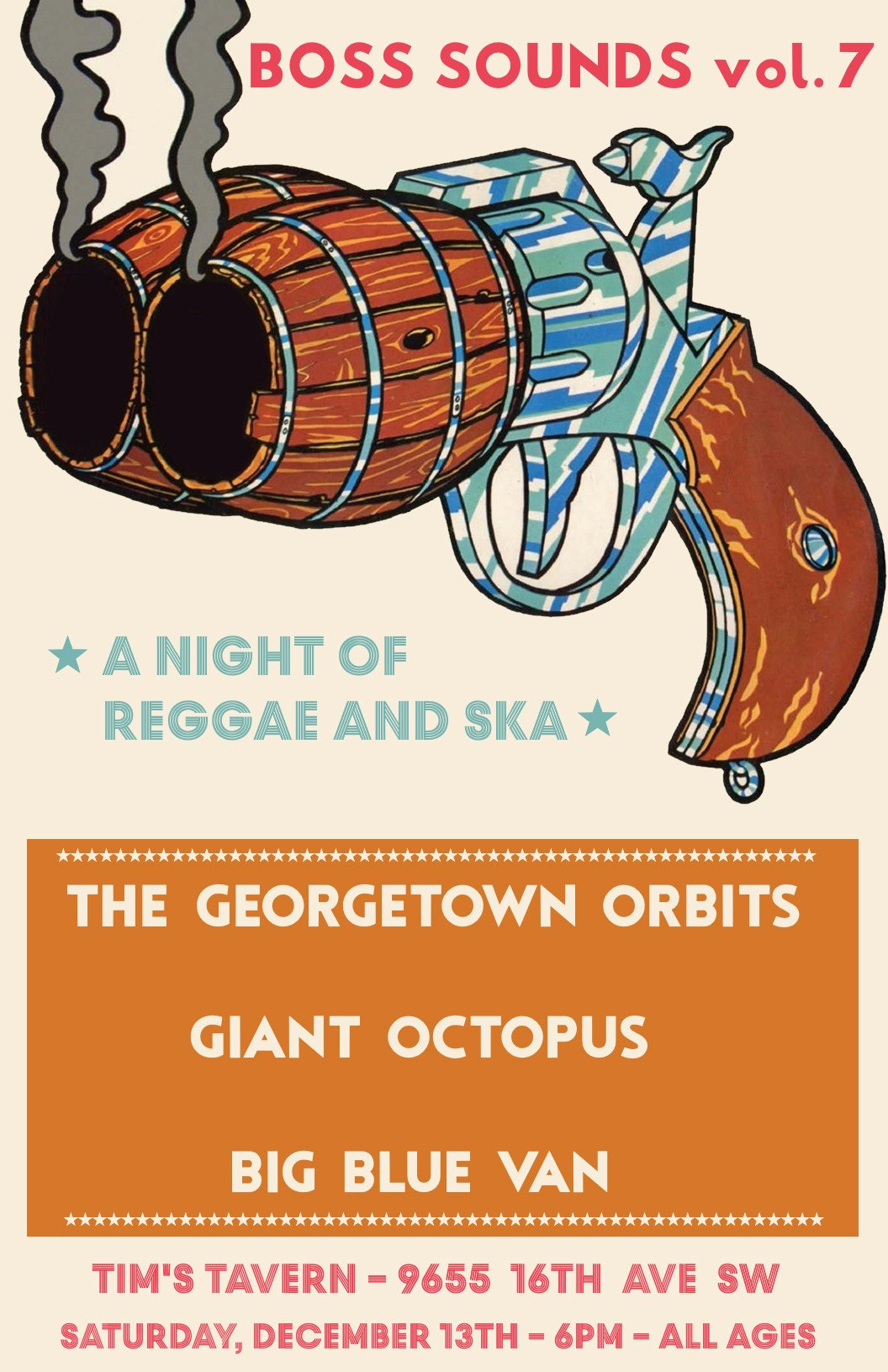 Boss Sounds vol. 7: A Night of Reggae and Ska Tickets | $13.60