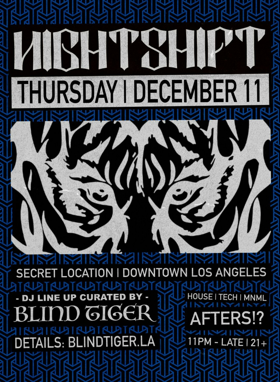 Nightshift Afterhours Tickets | From Free | 11 Dec @ Location TBA