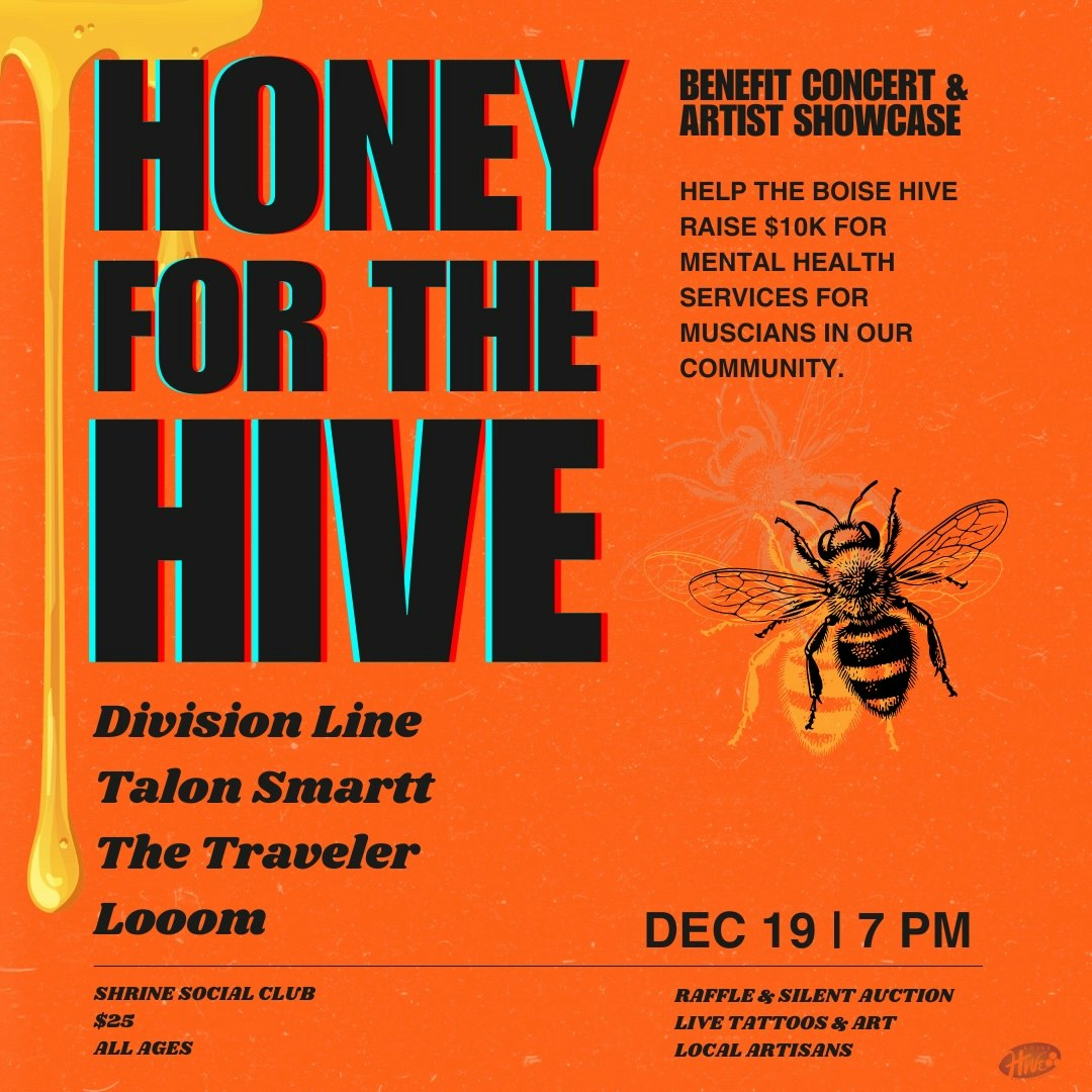 vez DISS/CODE/SESSION/SEND/4　HATE HONEY Honey for the Hive Tickets | $19.98 | 19 Dec @ Shrine Social Club