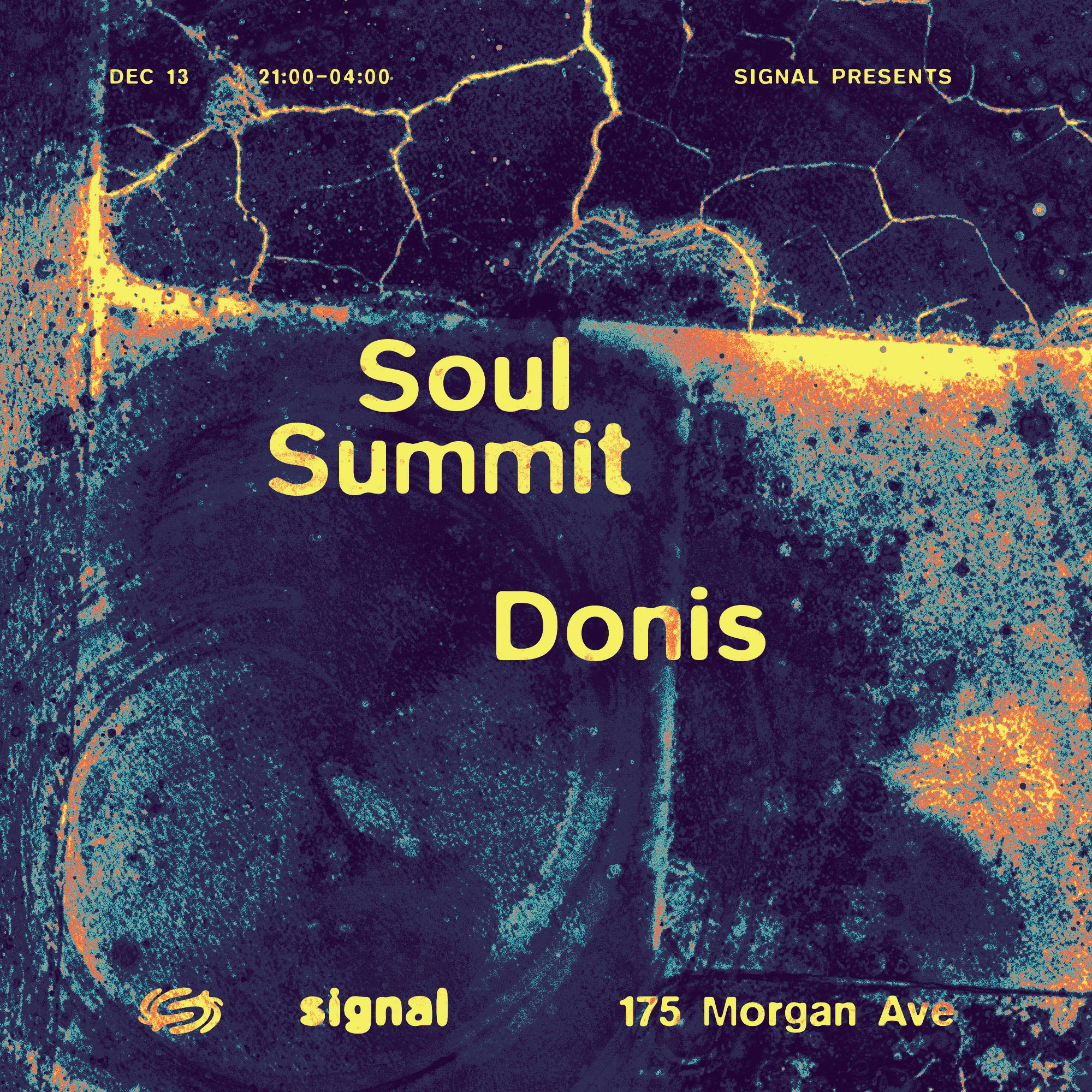 Soul Summit, Donis Tickets | From Free | Dec 13 @ Signal, New York