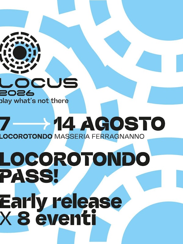 Locus 2026 Locorotondo Pass