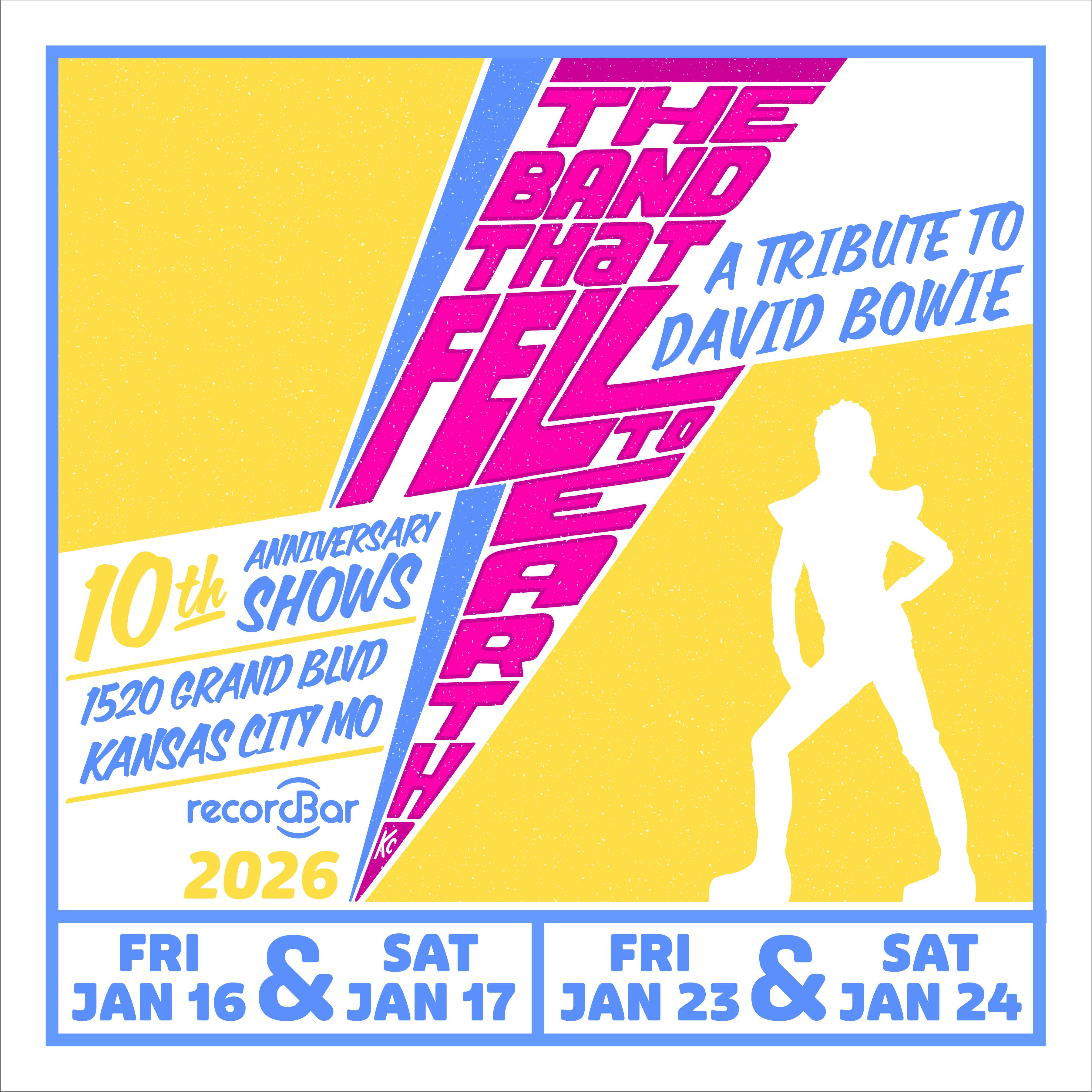 The Band That Fell To Earth: David Bowie Tribute 10th Anniversary