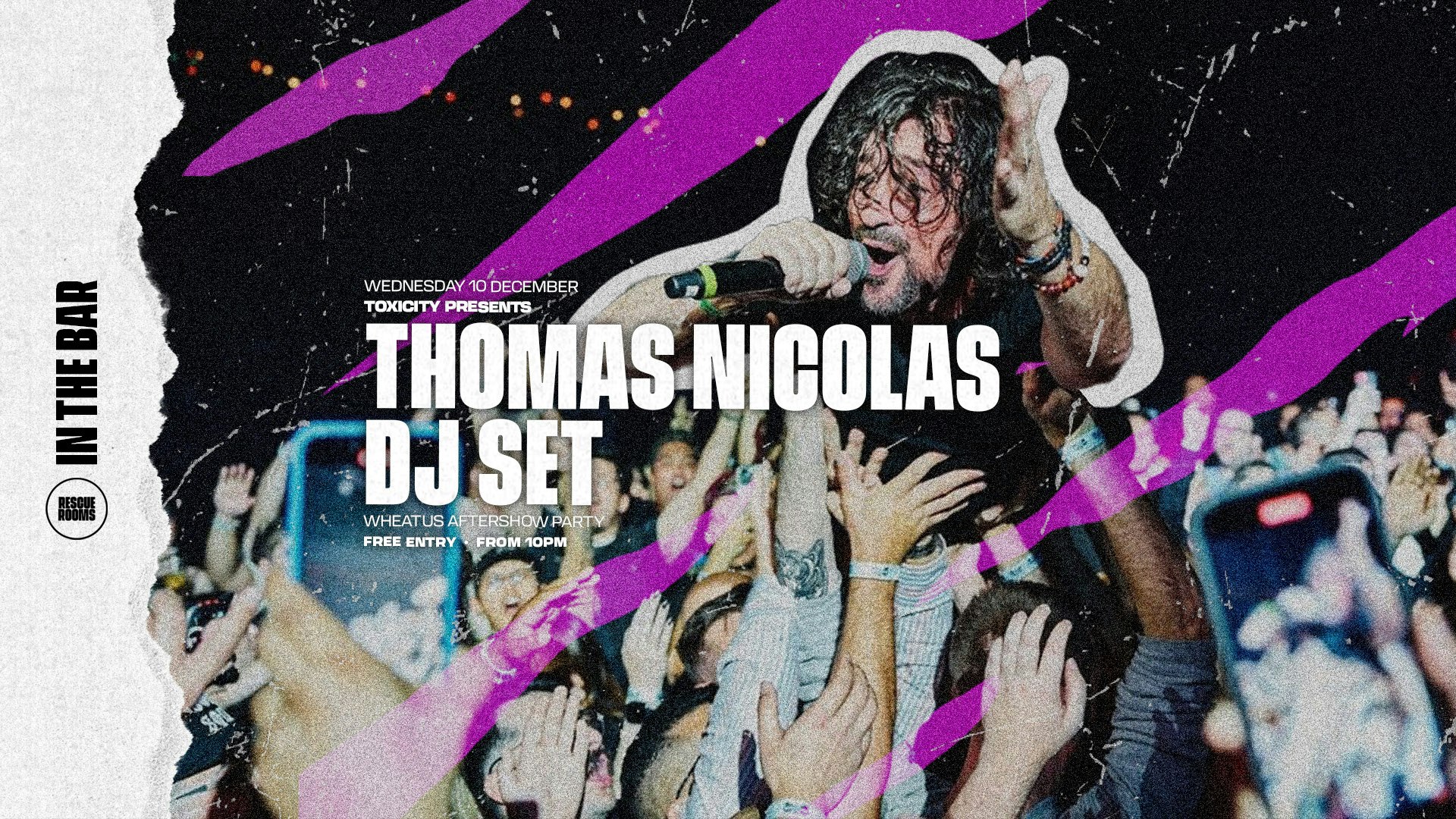Thomas Nicolas DJ Set — Wheatus Aftershow Party Billets | Gratuit | 10 ...