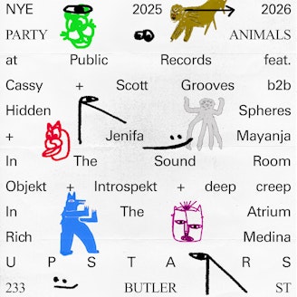 Image for NYE: Cassy + Scott Grooves + Hidden Spheres + Jenifa Mayanja / Objekt + Introspekt + deep creep / Rich Medina