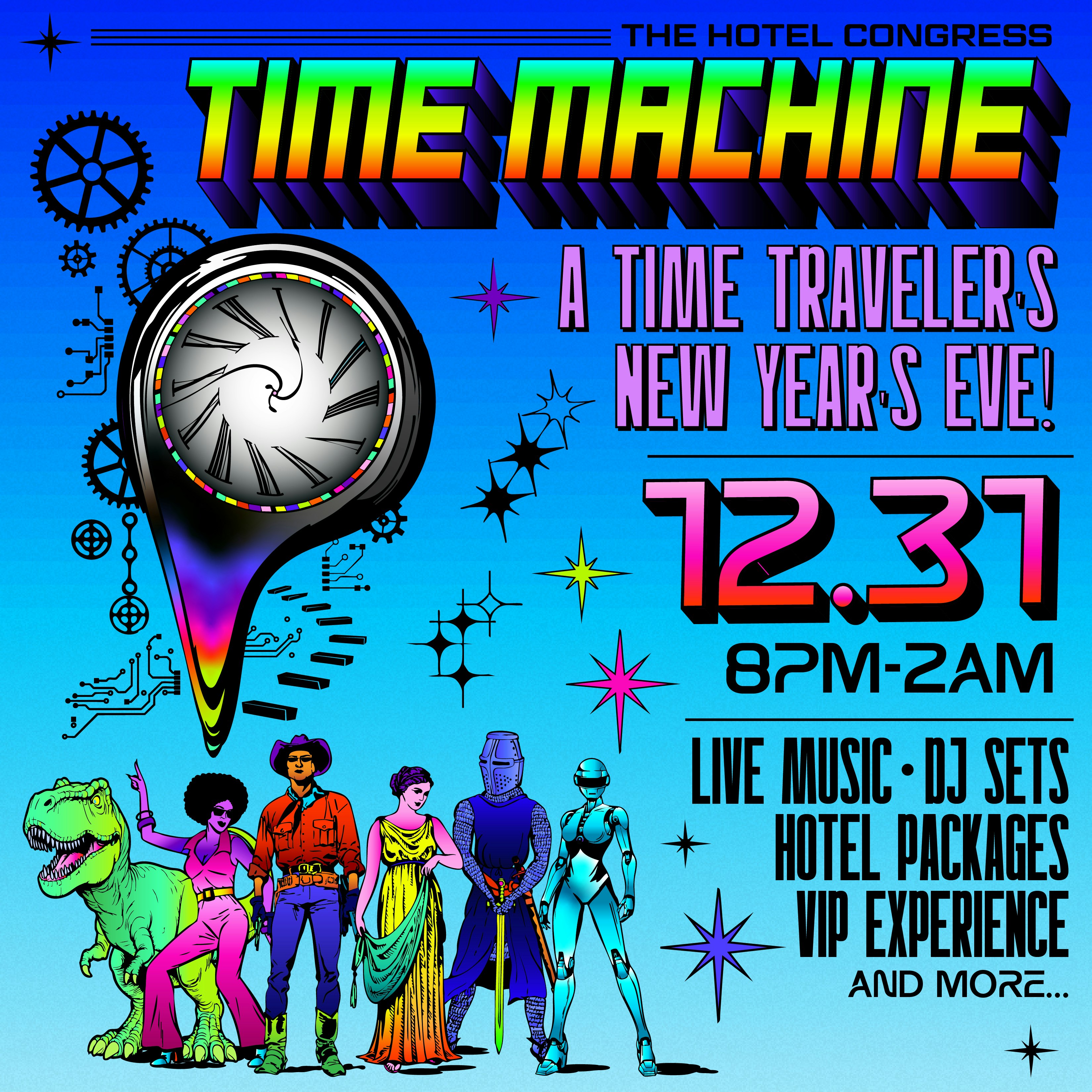 New Year’s Eve: The Hotel Congress Time Machine!