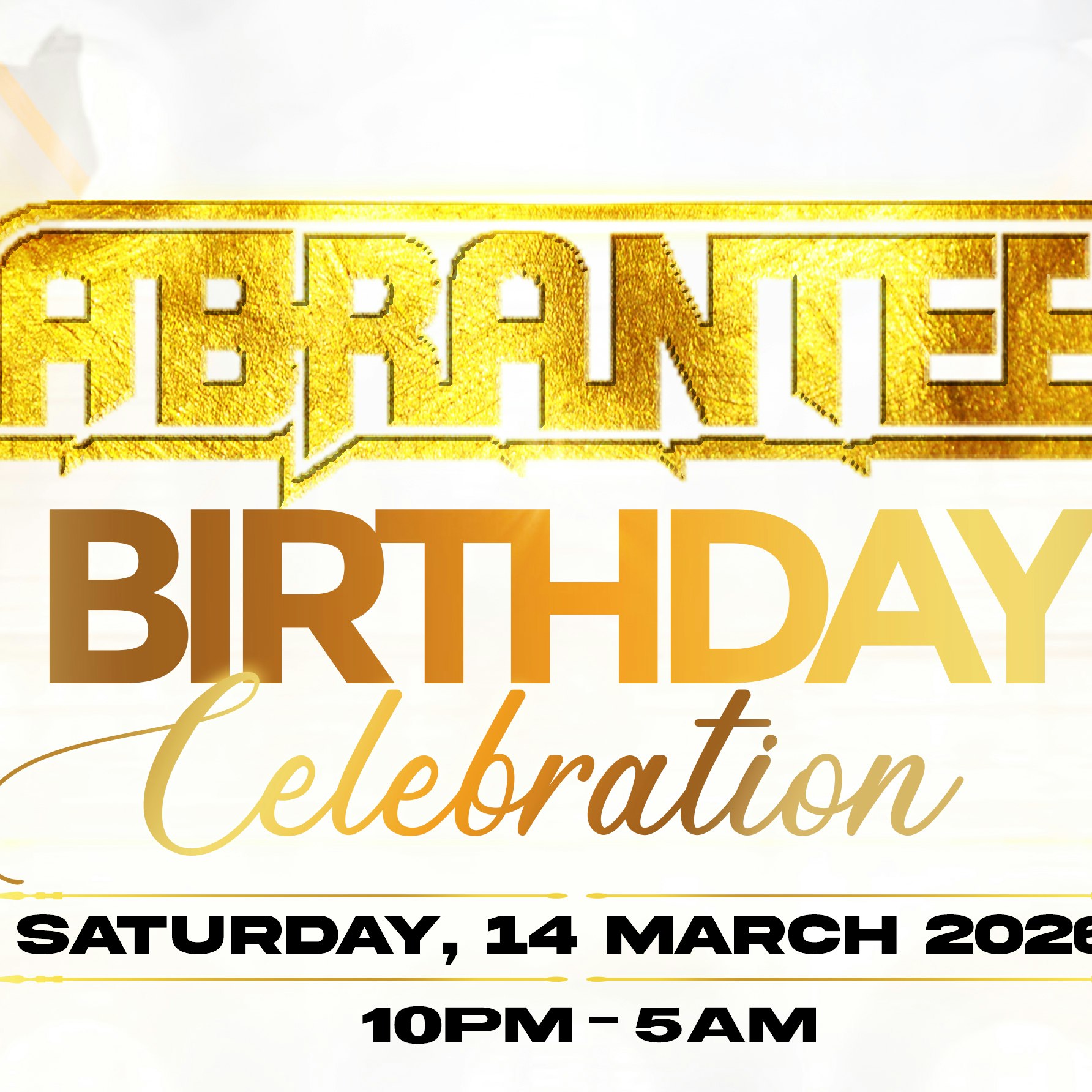Photo of DJ Abrantee Birthday Party