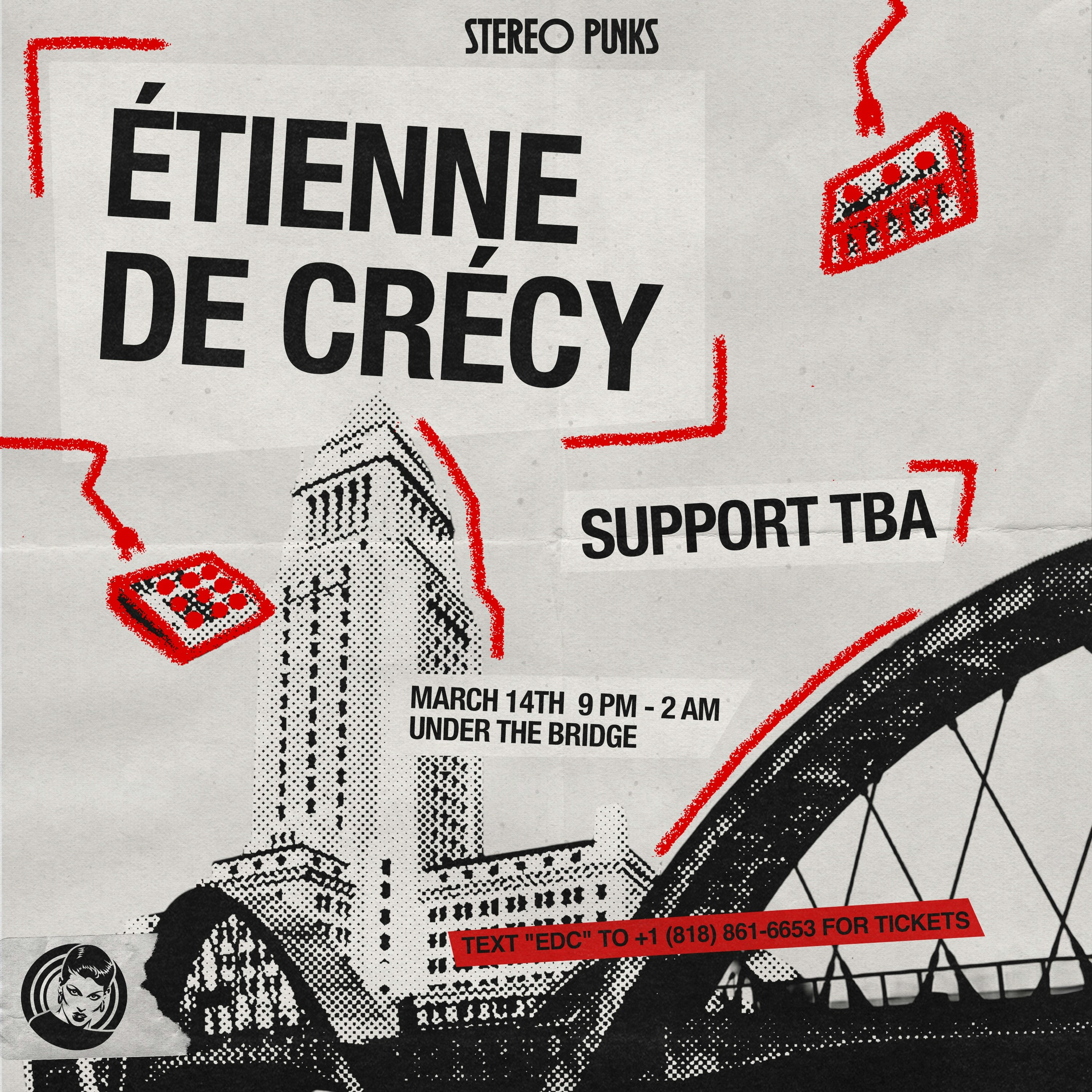 Étienne de Crécy Tickets | $22.66 | 14 Mar @ Location TBA, Los