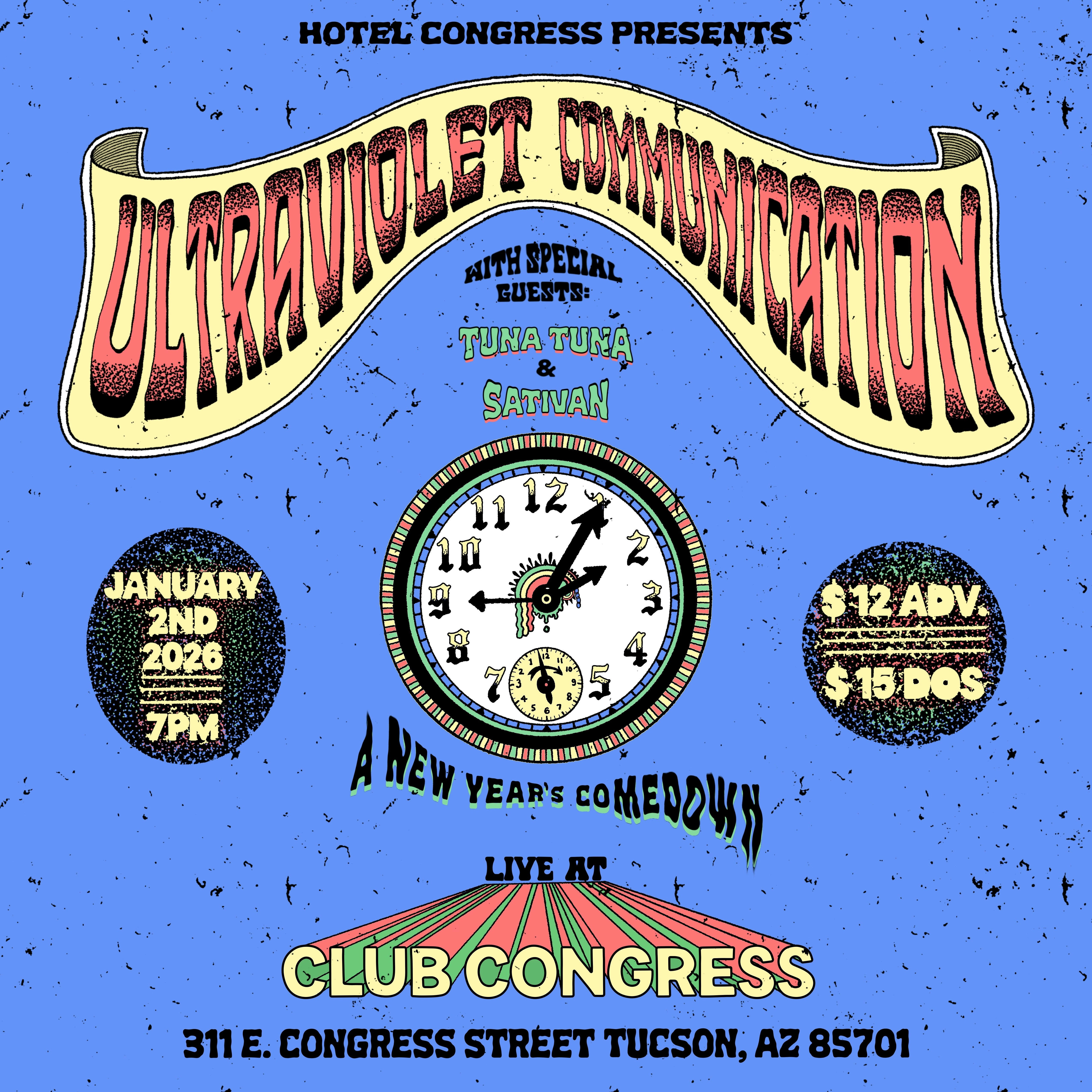 A New Year’s Comedown with Ultraviolet Communication