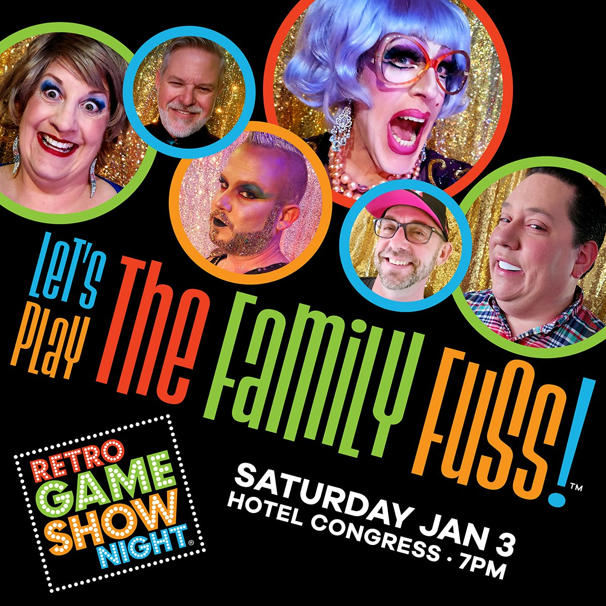 Retro Game Show Night: The Family Fuss!