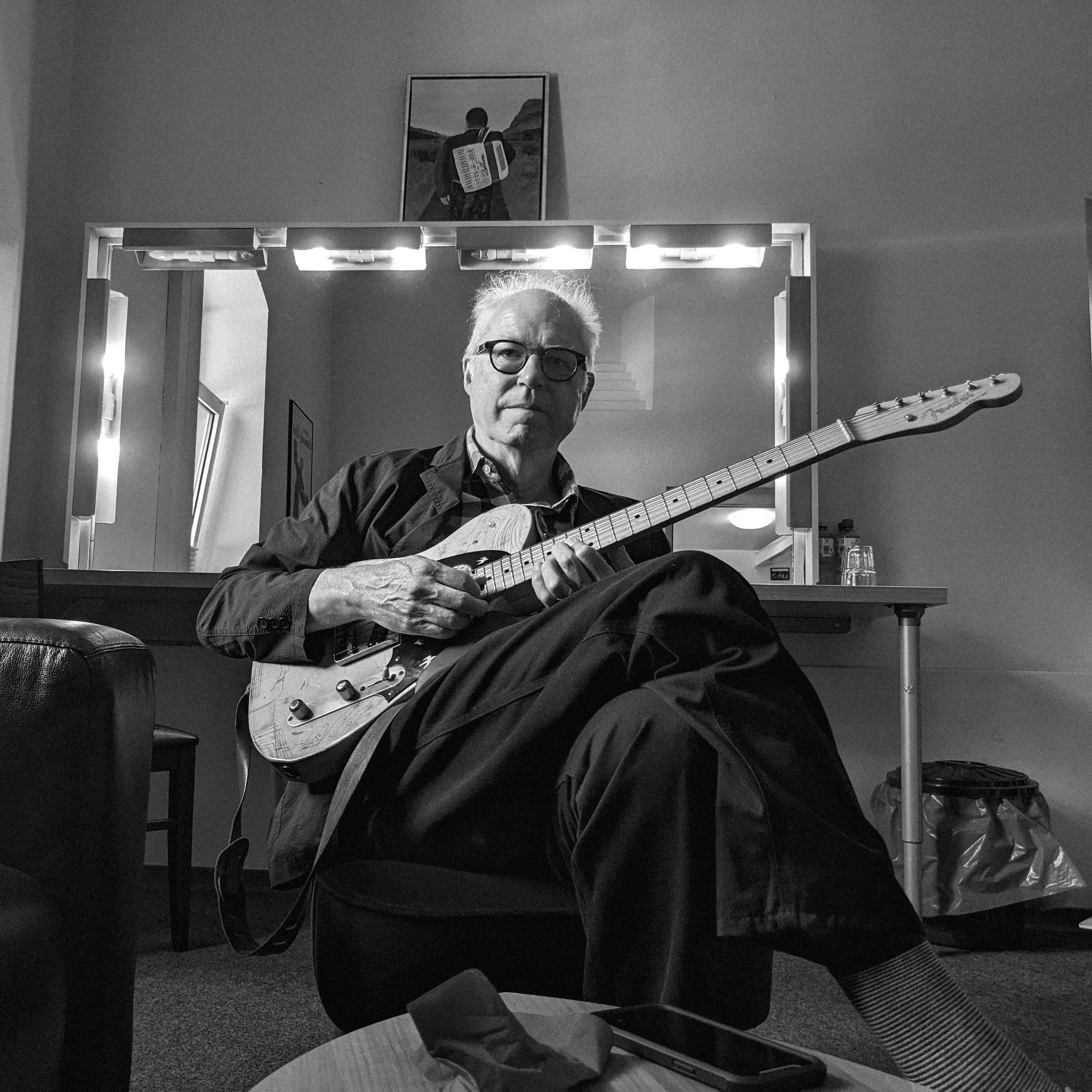 Photo of Bill Frisell and Eyvind Kang