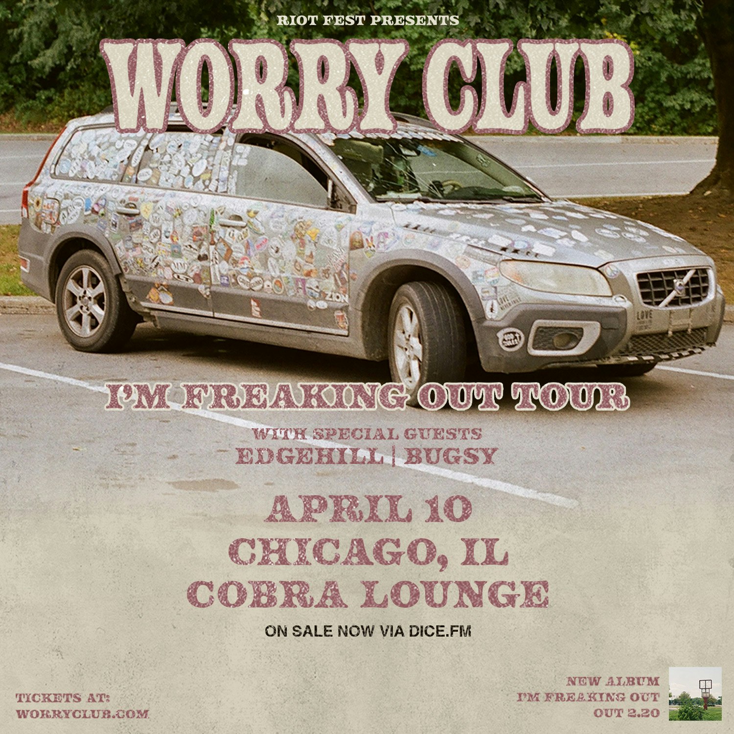 Worry Club: I'm Freaking Out Tour