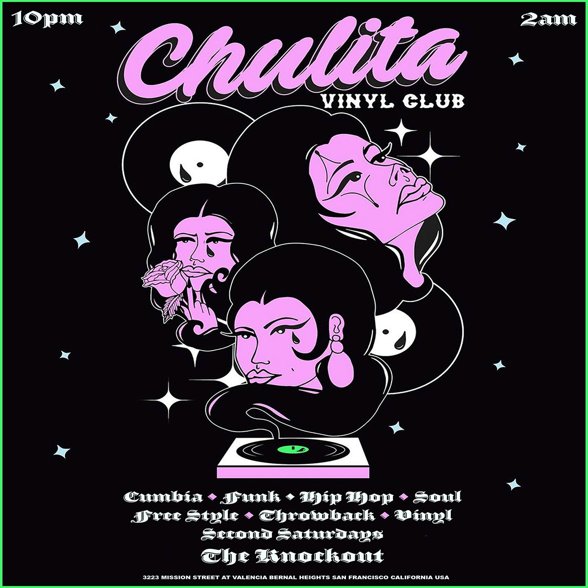Photo of THE CHULITA VINYL CLUB SATURDAY NIGHT PARTY