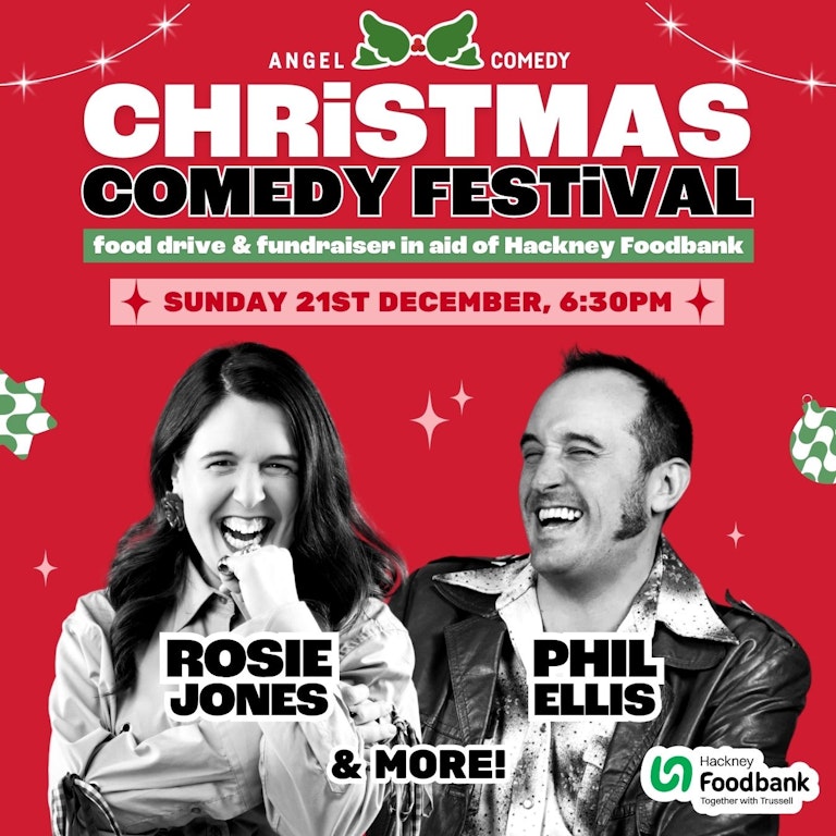 Christmas Comedy Festival - Rosie Jones, Red Richardson, Janine Harouni & Phil Ellis! at The Bill Murray - Angel Comedy Club