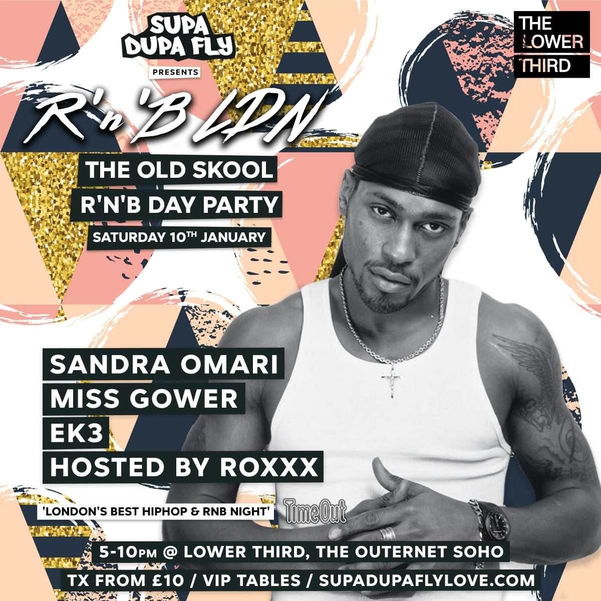 R'n'B LDN: The Old Skool R'n'B Day Party at The Lower Third