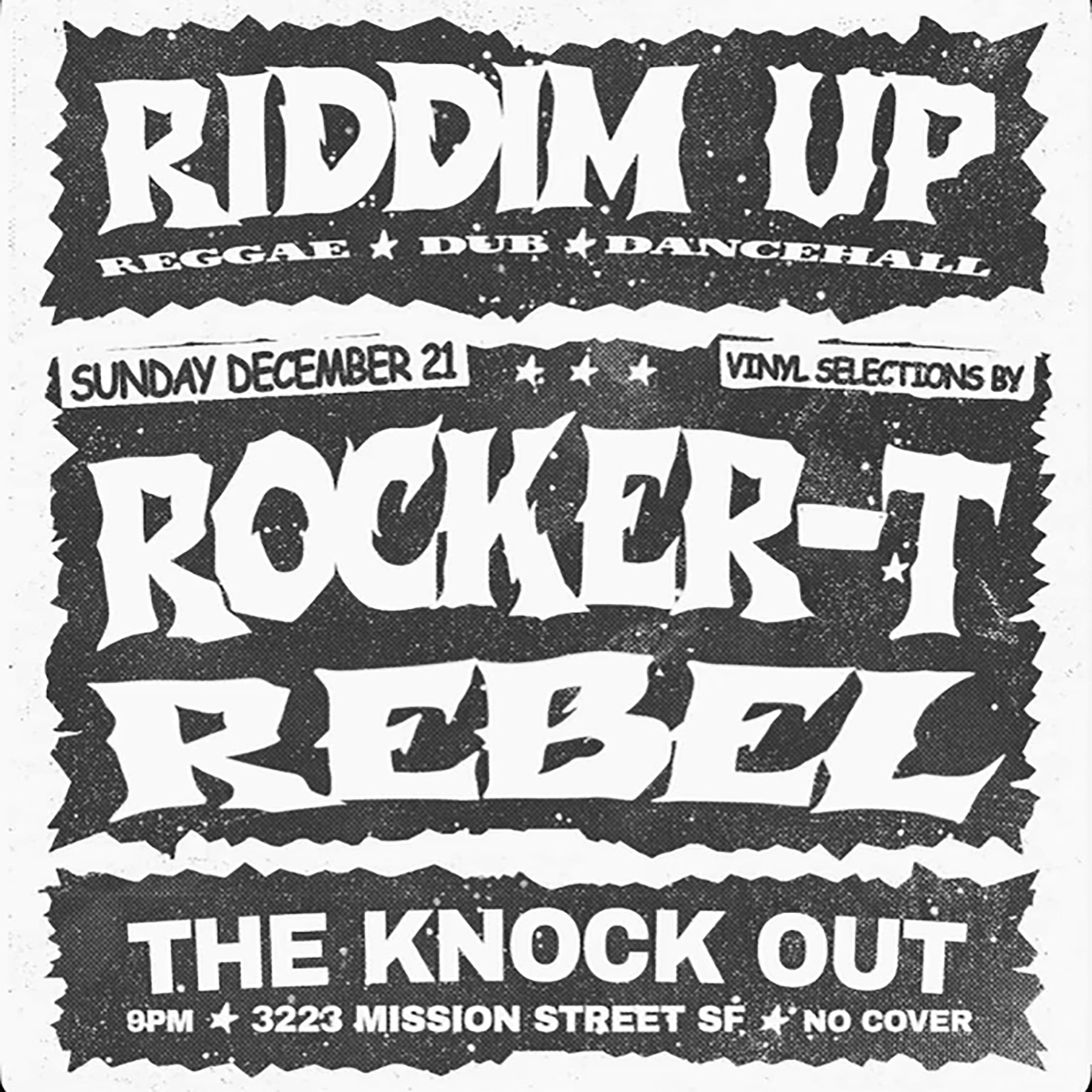 REGGAE SUNDAY PRESENTS THE RIDDIM UP REGGAE DANCE PARTY Entradas ...